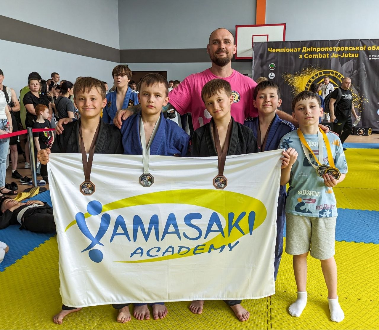 Юні спортсмени Yamasaki academy Dnipro успішно  виступили на турнірі з Комбат Джиу-Джитсу